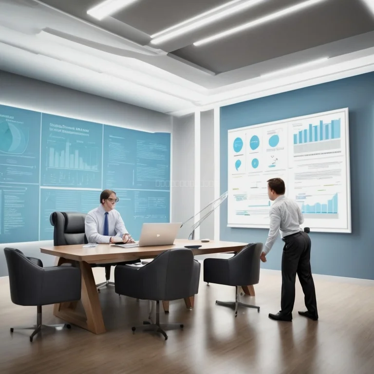 企業コンサルティング風景